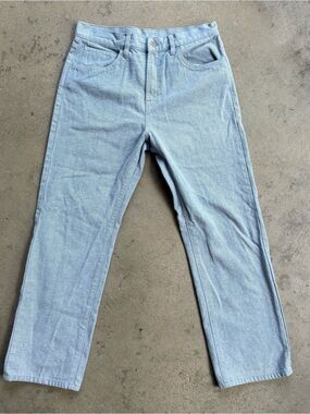 Industry of All Nations New Jeans Unisex size 34 Light Wash Recycled Denim Jeans